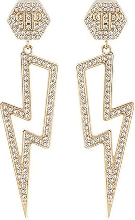 Philipp Plein Vanity Earrings Pj7Ea02Eu - Dames - Accessoires - Geel - Maat: ONE Size