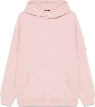 C.P. Company Felpa con applicazione - Rosa