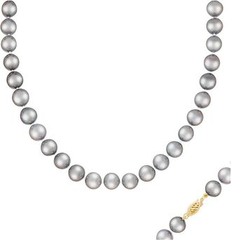 Splendid Pearls 14K 10-11mm Pearl Necklace