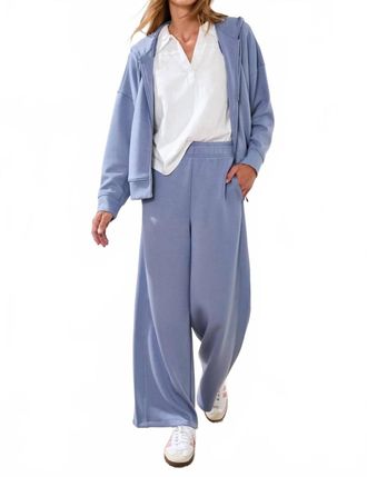Tribal Techno Lux Pull-On Pant In Dustblue