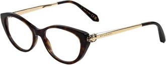 Bulgari Serpenti Forever Brillen - Dames - Accessoires - Bruin - Maat: 50 MM Nylon