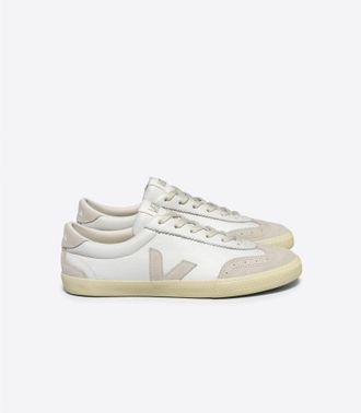 Veja Volley Leather Heren Wit Sportschoenen