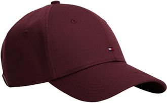 Tommy Hilfiger Mens Baseball Cap, Red (Deep Burgundy), One Size