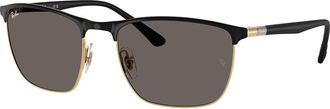 Ray-Ban RB3686 187/B1 Mens Sunglasses Gold Size 57