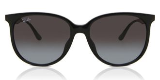 Ray-Ban RB4378F Asian Fit 601/8G Womens Sunglasses Black Size 54