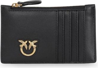Pinko Pinko Portefeuilles - Dames - Portefeuilles - Zwart - ONE Size - Leer - Accessoires