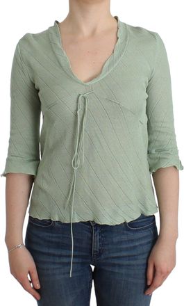 Ermanno Scervino weight Knit Sweater Top Womens Blouse