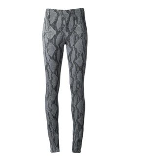 Zadig&Voltaire Leggings Pharell Python - Trousers - Mujer - Gris - M