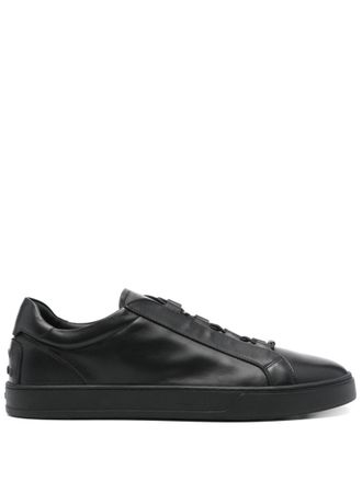 Tod's Black Leather Sneakers
