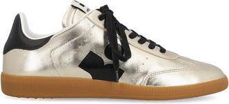 Isabel Marant Kaycee Metallic Effect Sneakers