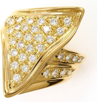 C&A Yellow Gold Yellow Gold (18K) Band Ring (Pre-Owned)