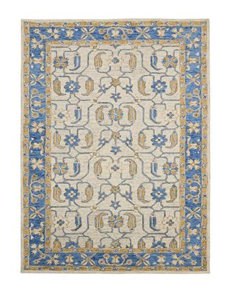 AR Carpets & Rugs Amer Rugs Silvejo Milan Traditional Hand-Hooked Wool Rug