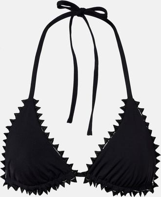 Jacquemus Top de bikini Picot bordado