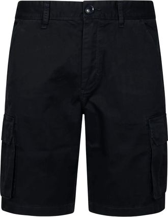 Sun 68 cargo shorts - men - Cotton/Elastane - 29 - Blue