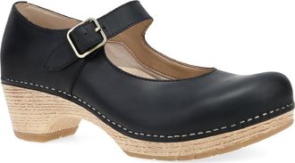 Dansko Lilah Mary Jane Platform Pump in Black at Nordstrom, Size 10.5-11Us