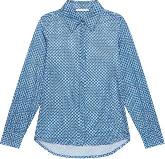 Maliparmi Camicia con stampa - Blu