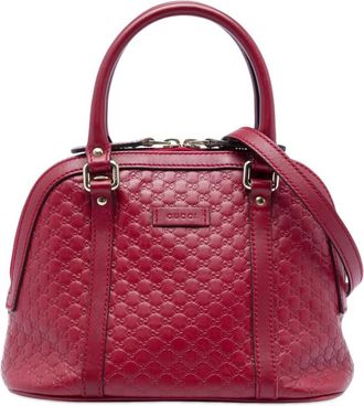 Gucci Pre-owned Gucci Mini Microguccissima Dome Satchel Ladies V2NA5VYK5C6THK65