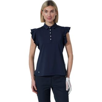 Daily Sports Luxe Womens Sleeveless Golf Polo in Navy at Nordstrom, Size Small