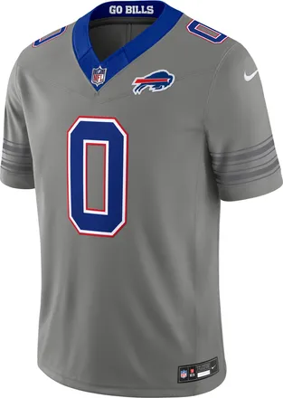 Nike James Cook III Buffalo Bills Nike Mens Dri-FIT NFL Limited Jersey in Grey | 37NM0IUP81F-8C3