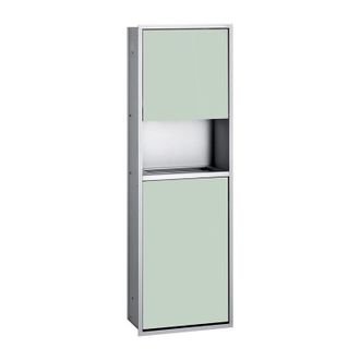 Emco Gabinete Asis 300 Cosmetic-modul 964 Mm Aluminio / Blanco &Oacute;ptico