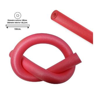 Trade Shop Trade Shop - Tubo De Piscina Flotante &Oslash; 6x150 Cm Rojo Para Ejercicios De Juego De Agua 062899r