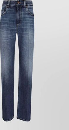 Brunello Cucinelli relaxed fit cotton denim trousers