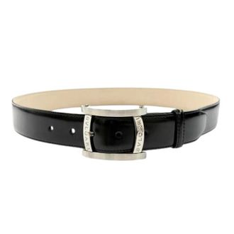 Bulgari Pre-owned Belts, male, Black, Size: ONE SIZE Pre-owned Vintage Belt