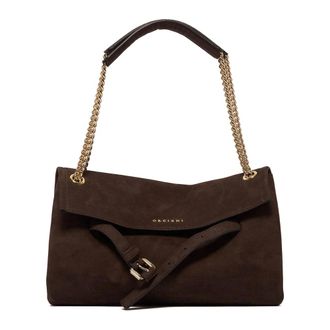 Orciani Venus Nabucco Borsa a Spalla Piccola - - Bags - Donna - Marrone - ONE SIZE