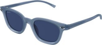 Gucci GG1946S 004 Mens Sunglasses Blue Size 48 - Free RX Lenses - Free RX Lenses