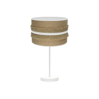 Fabrilamp Fabrilamp - Sobremesa Grande Natalia 1xe27 Blanco/saco-blanco 62x30x30 Cm