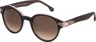 Lozza Womens SL4073M490APB 49 Sunglasses - Brown - One Size