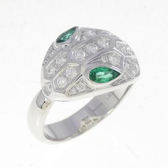Bulgari White Gold White Gold (18K) Band Ring (Pre-Owned)
