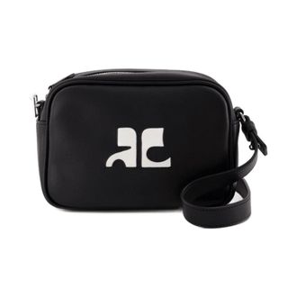 Courr&egrave;ges Shoulder Bags, female, Black, Size: ONE SIZE Reedition Camera Crossbody