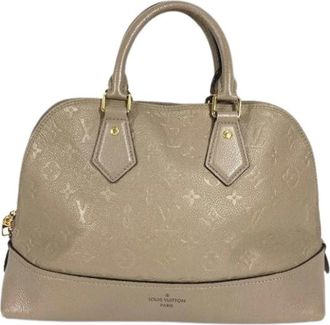 Louis Vuitton Pre-owned Vintage Monogram Empreinte Tote Bag - Dames - Vintage Handtas - Beige - ONE Size - Leer - Vintage