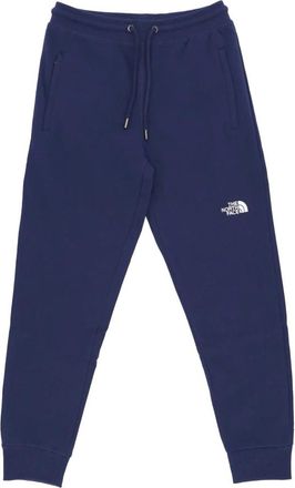 The North Face Fleece Trainingsbroek - Heren - Trainingsbroeken - Blauw - XL - Katoen - Fitness