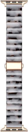 Posh Tech Charlie Resin Link Bracelet Apple Watch Watchband in White at Nordstrom