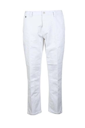 Replay White Mens Cotton Jeans