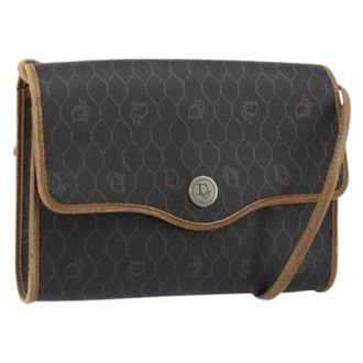 Dior Pre-owned Cross Body Bags, female, Brown, Size: ONE SIZE Pre-owned Vintage Plastic Shoulder Bag