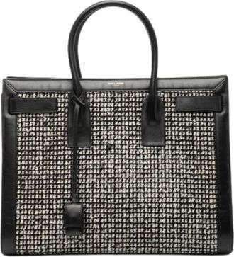Saint Laurent Pre-owned Handbags, female, Multicolor, Size: ONE SIZE Pre-owned Fabric Tote