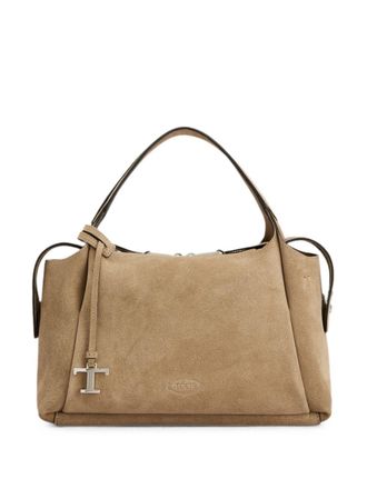 Tod's Tods Su&egrave;de lederen medium schoudertas
