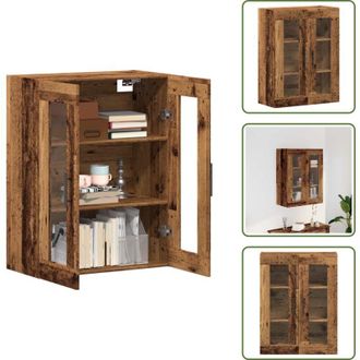 vidaXL Credenza da cucina - vidaXL Credenza Legno Antico 69,5x34x90 cm in Legno Multistrato - Credenza da bagno