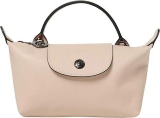 Longchamp Mujer, Bolsos, Beige, Talla: ONE Size