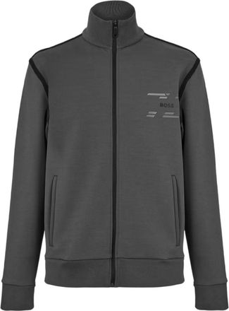 HUGO BOSS Heren Skaz Tape Sweatshirt (Donkergrijs)
