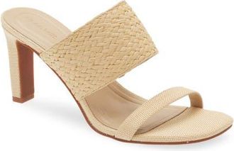 Open Edit Lumi Sandal in Natural at Nordstrom, Size 7.5