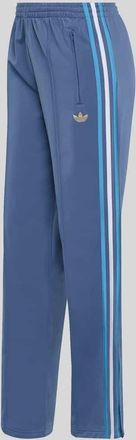 adidas Originals Trainingshose mit Logo Stitching in Blau, Gr&ouml;&szlig;e XS