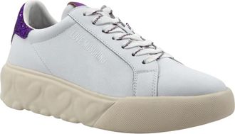 Love Moschino Schoenen, Dames, Wit, 40 EU, Leer, Heart 45 Sneakers