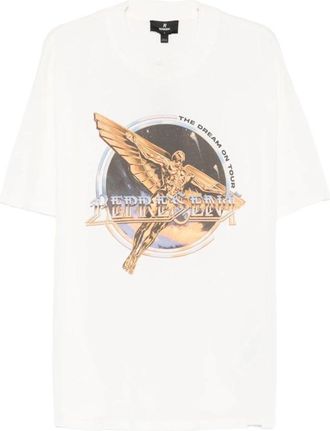 Represent Camiseta MC Natural Logo Alas - Heren - T-shirts - Wit - M - Katoen - Tops