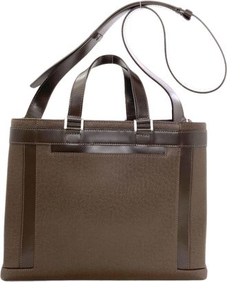 Louis Vuitton Grizzly Taiga Leather Tote Bag (Pre-Owned)