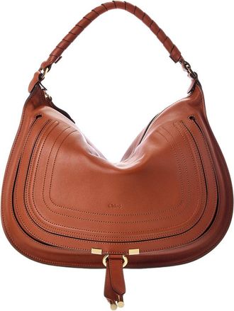Chlo&eacute; Marcie Leather Hobo Bag