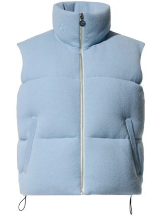 Perfect Moment Rich Blue Padded Down Trekking Vest